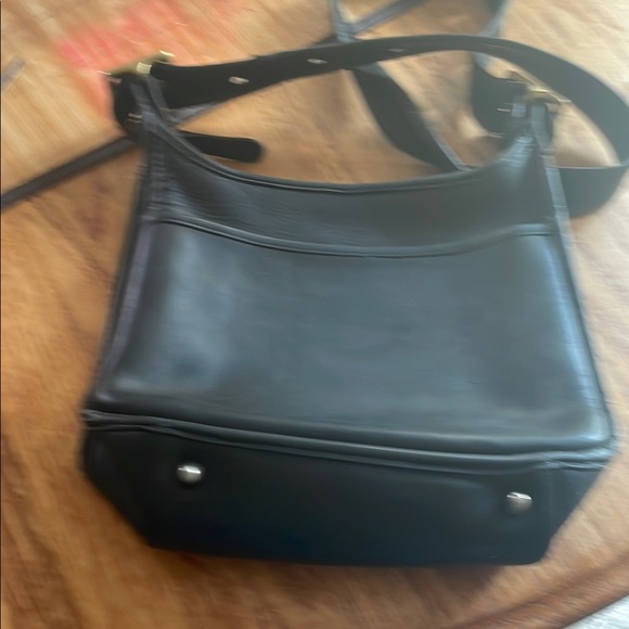 Vintage Coach Legacy Black 9966 Leather Shoulder/Crossbody Bag - Picture 7 of 12